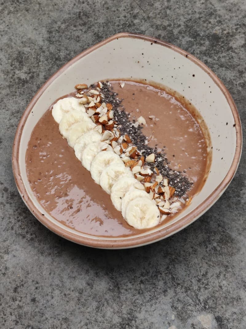 Chocolate Banana Smoothie Bowl recipe